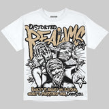 TAN Collection DopeSkill Oversize Print T-Shirt Distorted Realms Graphic