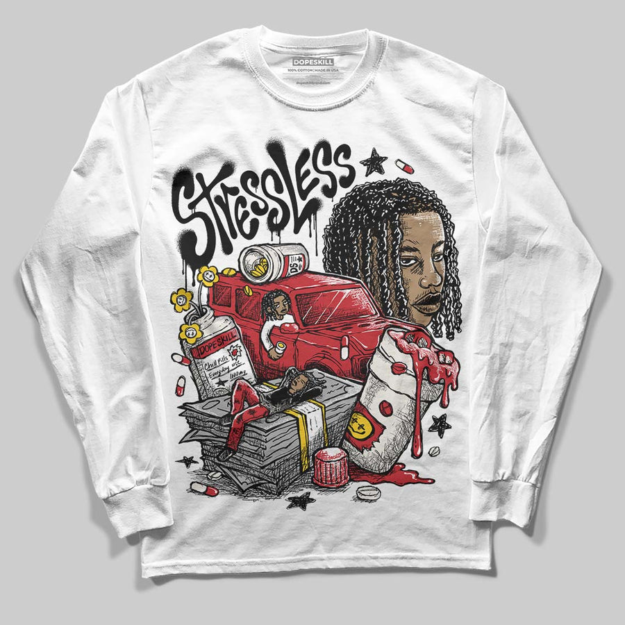 Flight Club 4s DopeSkill Long Sleeve T-Shirt Stressless Graphic