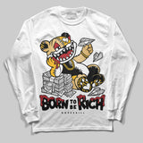 Taxi 12s 2025 DopeSkill Long Sleeve T-Shirt Born To Be Rich Graphic