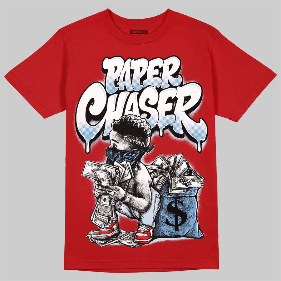 Cherry 11s DopeSkill T-Shirt Paper Chaser Boy Graphic