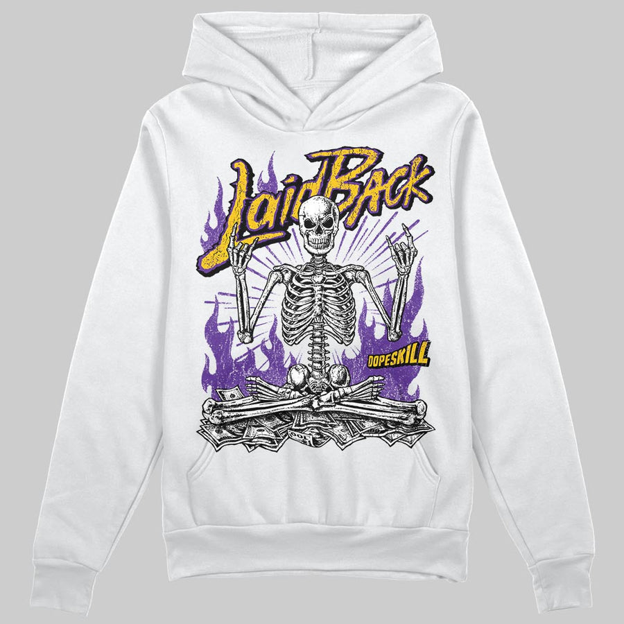 PURPLE 'Laid Back' DopeSkill Graphic Hoodie