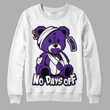 PURPLE Collection DopeSkill Sweatshirt Hurt Bear Graphic