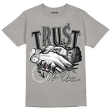 Grey Collection DopeSkill Grey T-shirt Trust No One Graphic