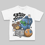 Black University Blue 5s DopeSkill Toddler Kids T-shirt SRSLY Study Graphic
