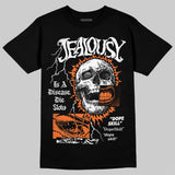 Orange 'Jealousy' DopeSkill Graphic T-Shirt