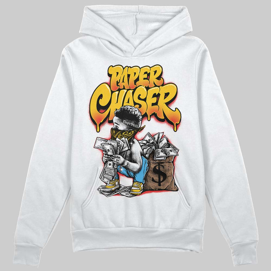 Yellow 'Paper Chaser Boy' DopeSkill Graphic Hoodie