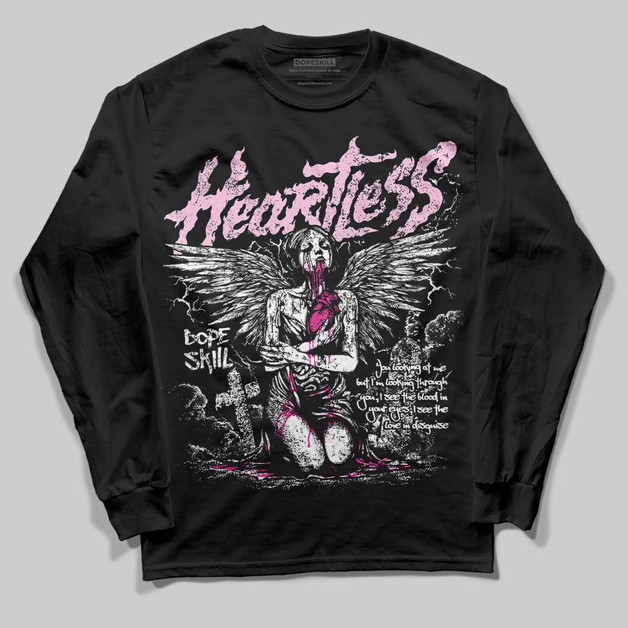 Pink Collection DopeSkill Long Sleeve T-Shirt Heartless Graphic