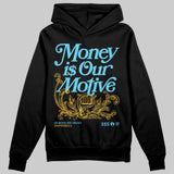 Gamma 11s DopeSkill Hoodie Sweatshirt Money Is Our Motive Typo Graphic
