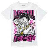 Pink Collection DopeSkill T-Shirt Sorry I've Been Trappin Graphic