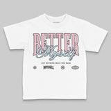 Medium Soft Pink 4s DopeSkill Toddler Kids T-shirt Better Myself Graphic