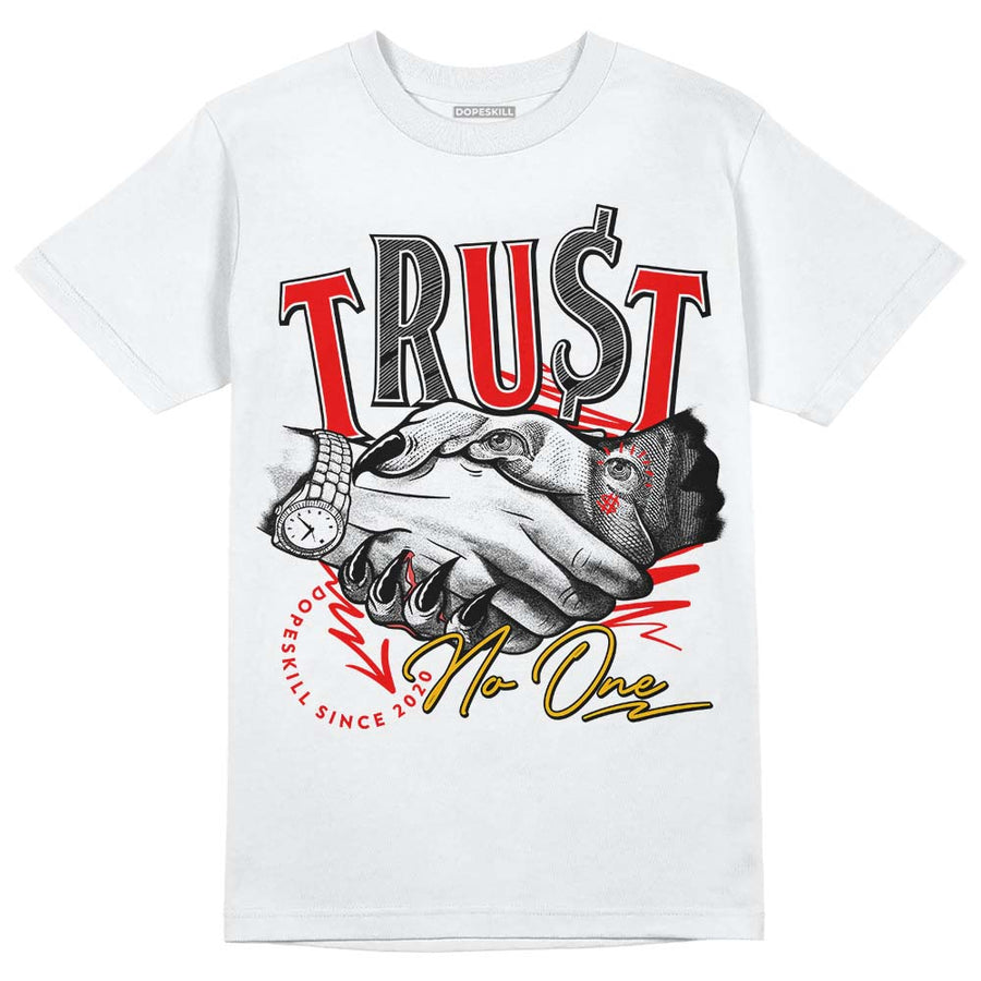 Red Collection DopeSkill T-Shirt Trust No One Graphic
