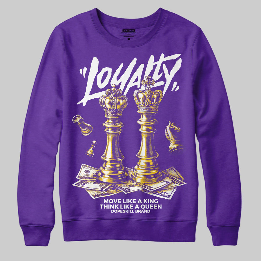 PURPLE 'Loyalty' DopeSkill Graphic Sweatshirt