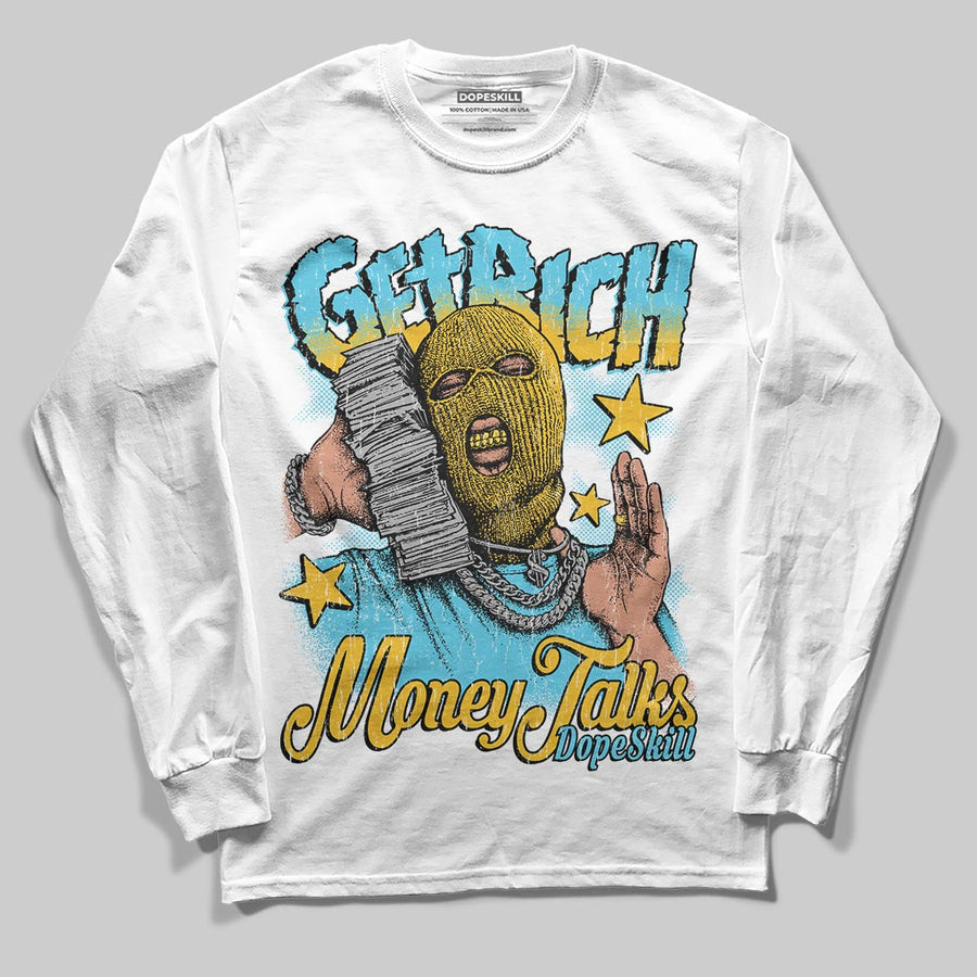 Gamma 11s DopeSkill Long Sleeve T-Shirt Get Rich Graphic