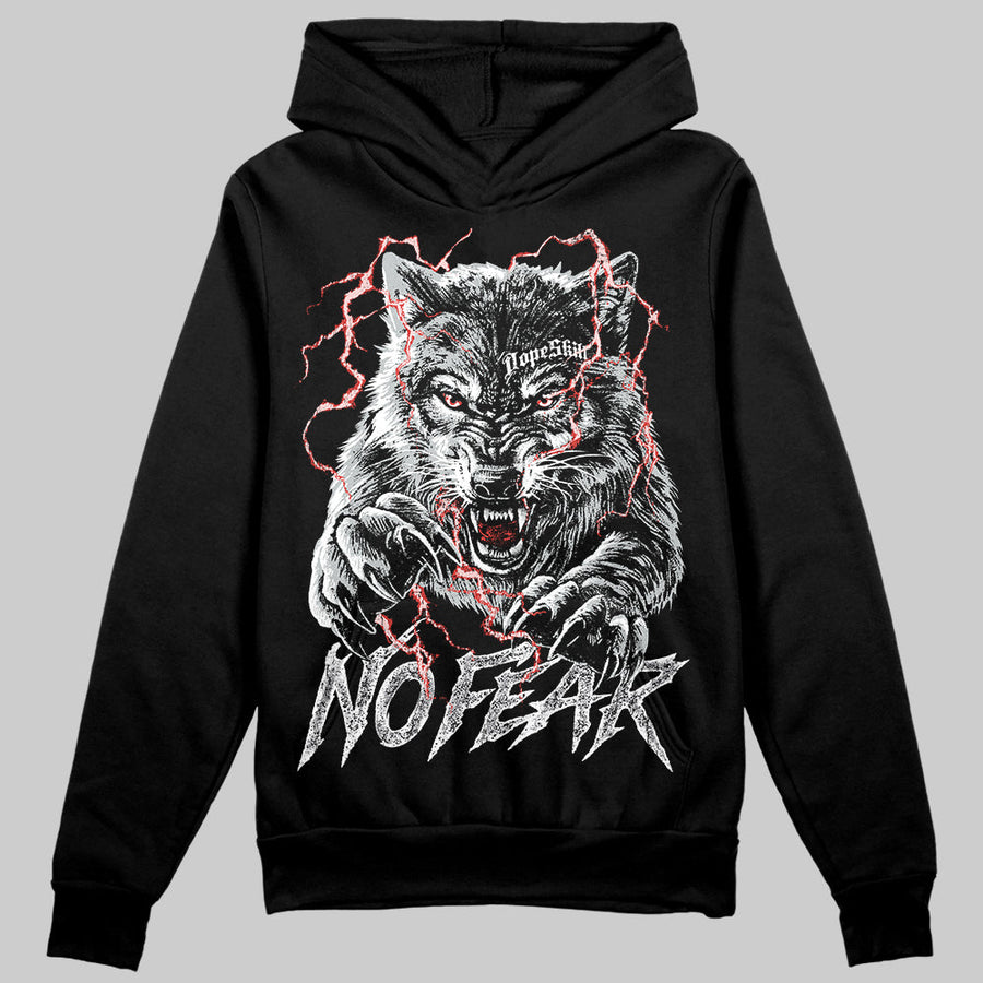 Wolf Grey 12s DopeSkill Hoodie Sweatshirt No Fear Graphic