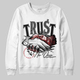 Flight Club 4s DopeSkill Sweatshirt Trust No One Graphic