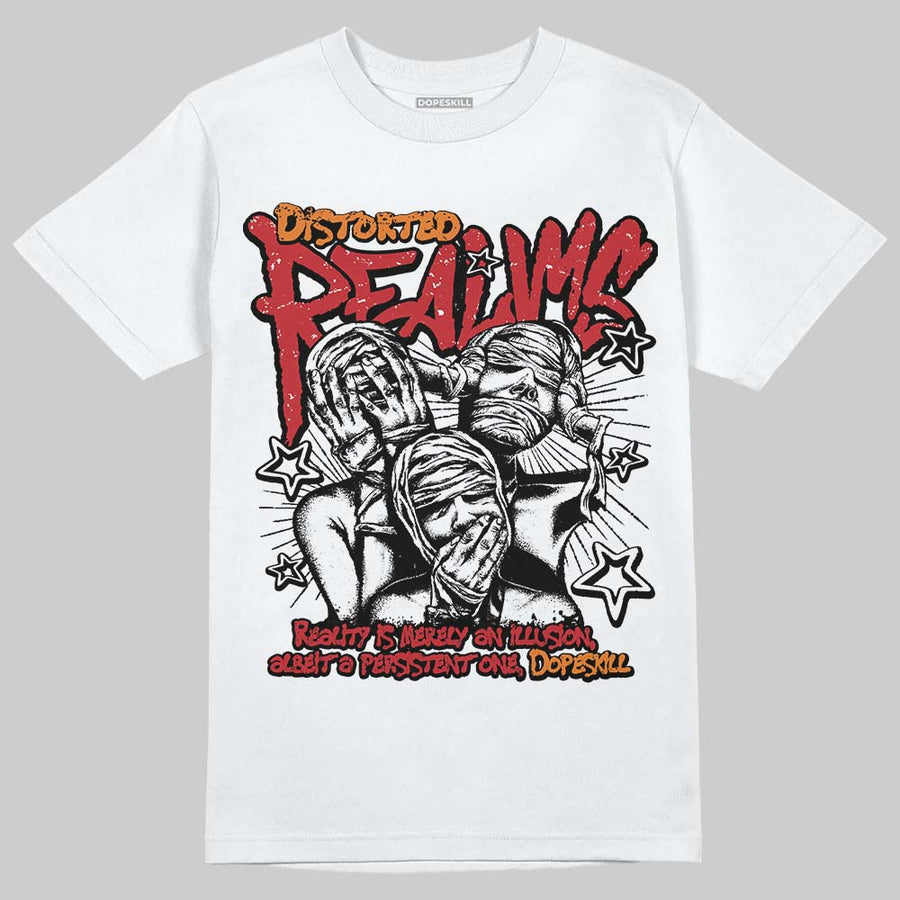 Sunset 5s DopeSkill T-Shirt Distorted Realms Graphic
