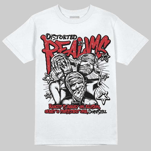 Foamposite One "Gym Red" DopeSkill T-Shirt Distorted Realms Graphic