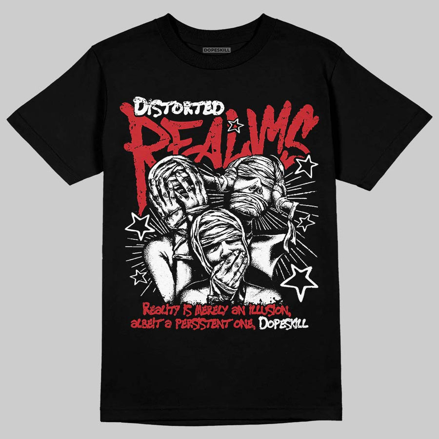 Foamposite One "Gym Red" DopeSkill T-Shirt Distorted Realms Graphic