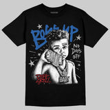 “True Blue” 3s DopeSkill T-Shirt Boss Up Graphic