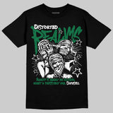 Pine Green 1s DopeSkill T-Shirt Distorted Realms Graphic