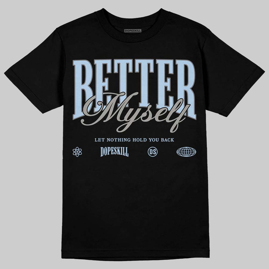 NB 2000 “Silver/Blue” DopeSkill T-Shirt Better Myself Graphic