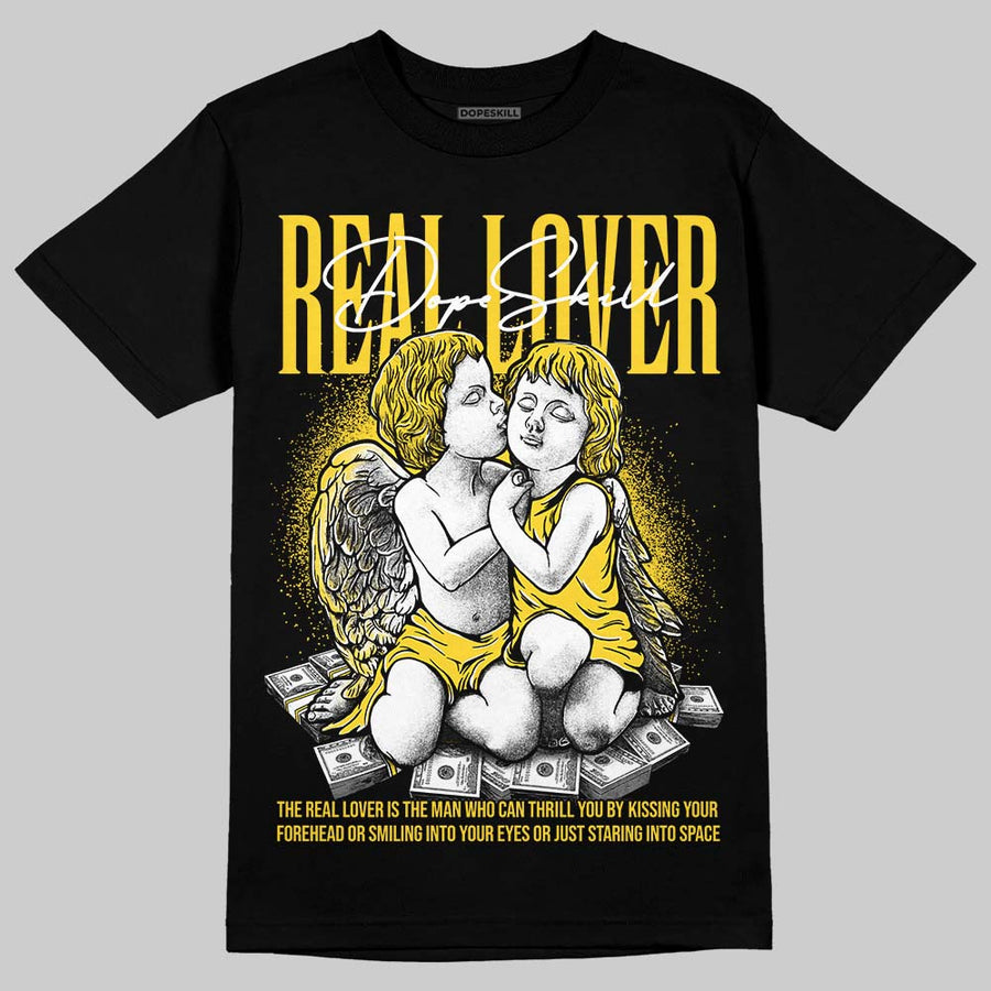 Black Tour Yellow AJ 4 Thunder DopeSkill Unisex T-Shirt Real Lover Graphic