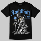 Black University Blue 5s DopeSkill T-Shirt Ambition Graphic