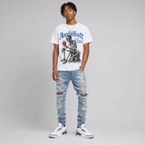 “True Blue” 3s DopeSkill T-Shirt Ambition Graphic