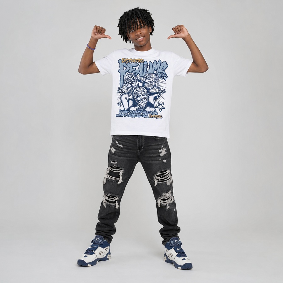 Diamond Turf II “Blue Grey” DopeSkill T-Shirt Distorted Realms Graphic