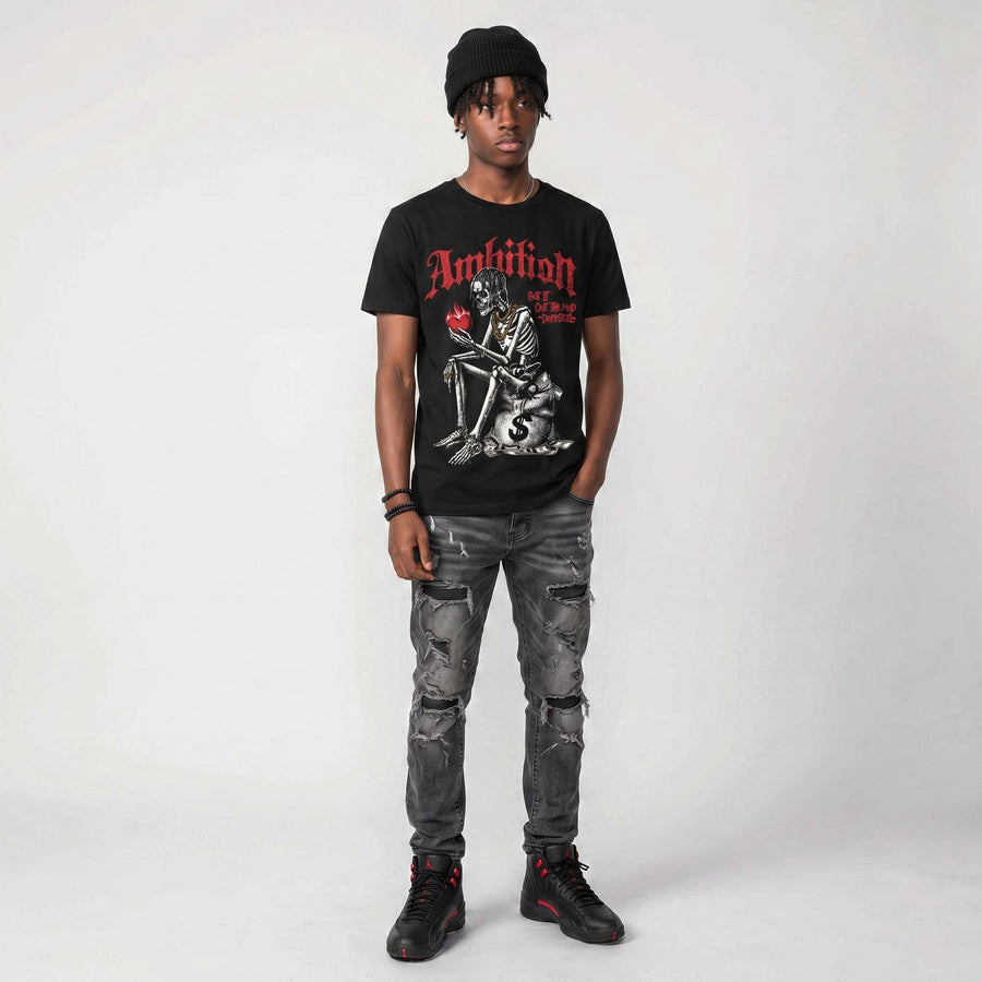 “Bloodline” 12s DopeSkill T-Shirt Ambition Graphic