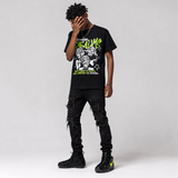 Foamposite One "Voltage" DopeSkill T-Shirt Paper Chaser Boy Graphic