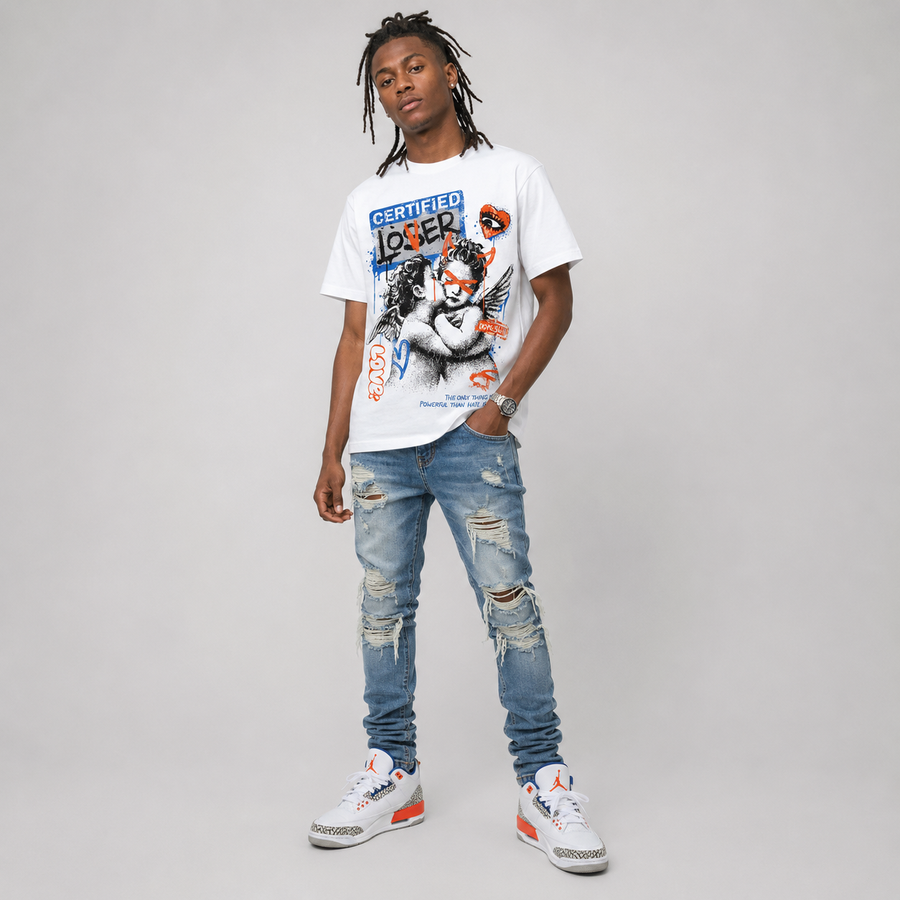 “Knicks” 3s DopeSkill T-Shirt Certified Lover Graphic