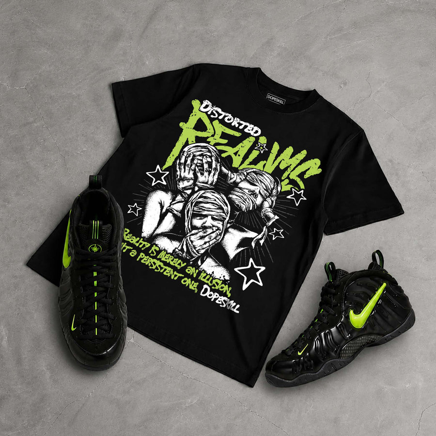 Foamposite One "Voltage" DopeSkill T-Shirt Distorted Realms Graphic