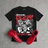 Foamposite One "Gym Red" DopeSkill T-Shirt Distorted Realms Graphic