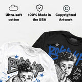 “True Blue” 3s DopeSkill Long Sleeve T-Shirt Boss Up Graphic