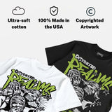 Foamposite One "Voltage" DopeSkill T-Shirt Paper Chaser Boy Graphic
