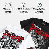 Foamposite One "Gym Red" DopeSkill T-Shirt Distorted Realms Graphic