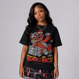 Toro Bravo 4s DopeSkill T-Shirt Born To Be Rich Graphic