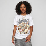 Flint Grey 9s DopeSkill T-Shirt Whippin Graphic