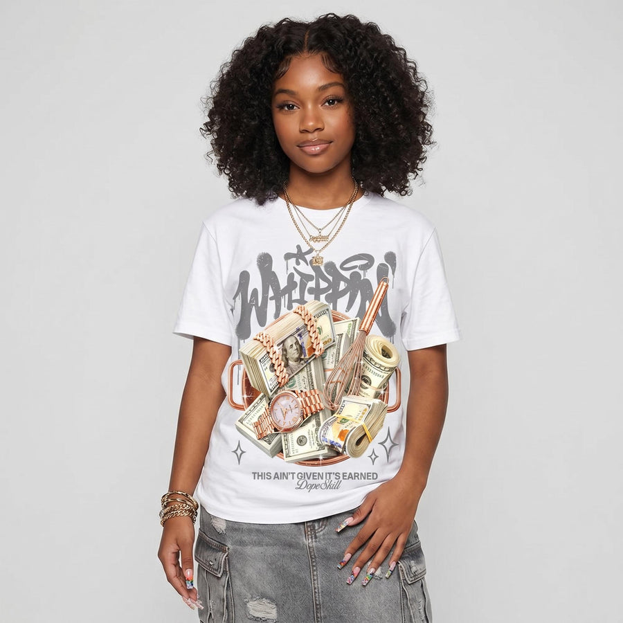 Flint Grey 9s DopeSkill T-Shirt Whippin Graphic