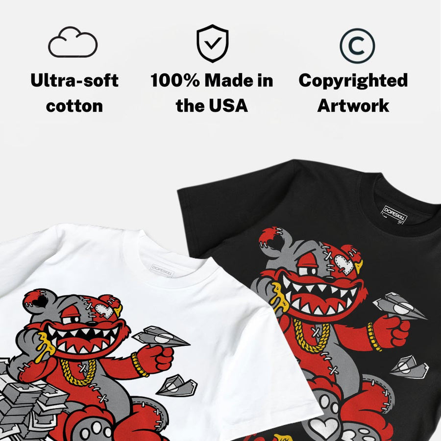 Toro Bravo 4s DopeSkill T-Shirt Born To Be Rich Graphic