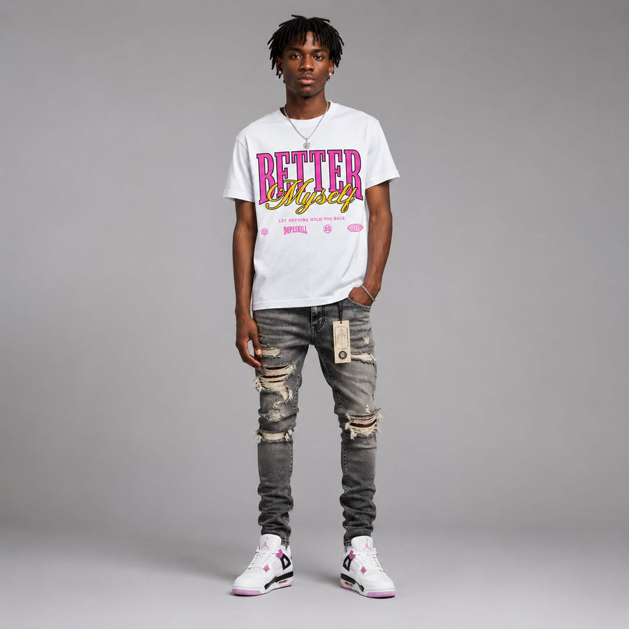 Comic 4s DopeSkill T-Shirt Better Myself Graphic