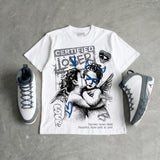 Flint Grey 9s DopeSkill T-Shirt Certified Lover Graphic