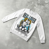 Gamma 11s DopeSkill Sweatshirt Real Lover Graphic