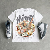 Flint Grey 9s DopeSkill T-Shirt Whippin Graphic