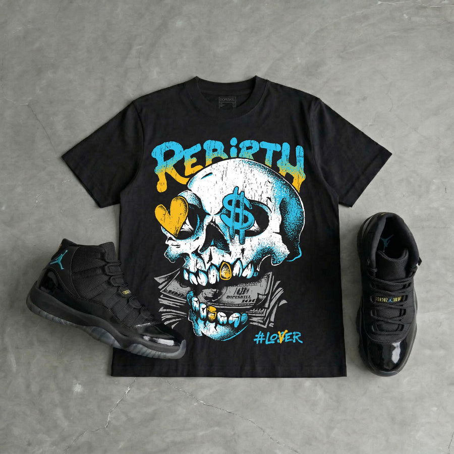 Gamma 11s DopeSkill T-Shirt Rebirth Graphic