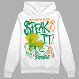 Green Collection DopeSkill Hoodie Sweatshirt Speak It Graphic