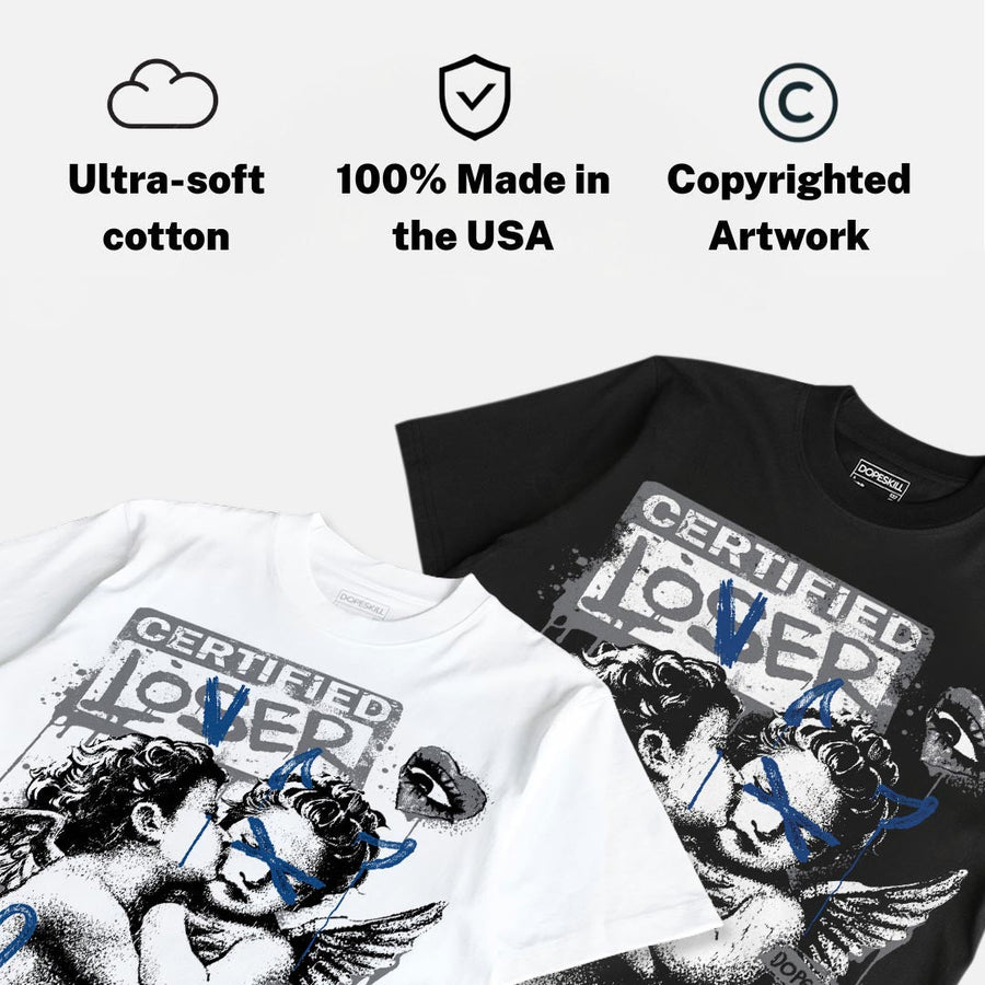 Flint Grey 9s DopeSkill T-Shirt Certified Lover Graphic