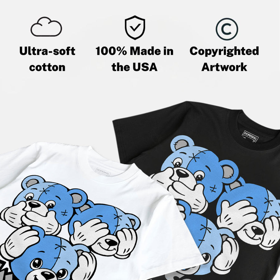 Black University Blue 5s DopeSkill T-Shirt Stay Solid Graphic