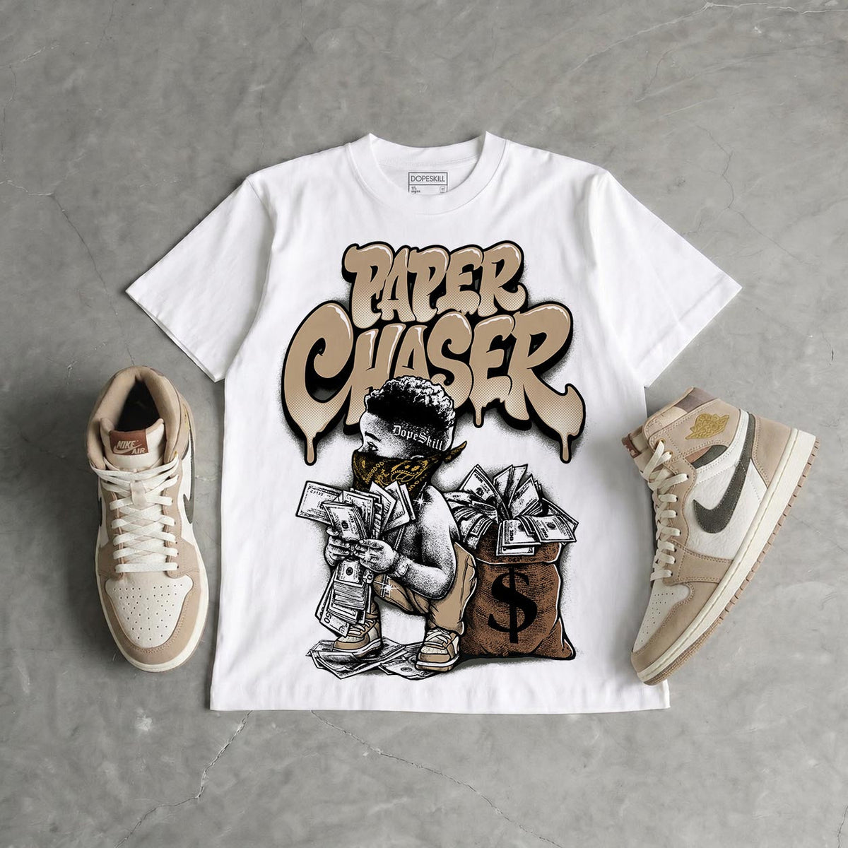 Shop Jacket 1s DopeSkill T-Shirt Paper Chaser Boy Graphic